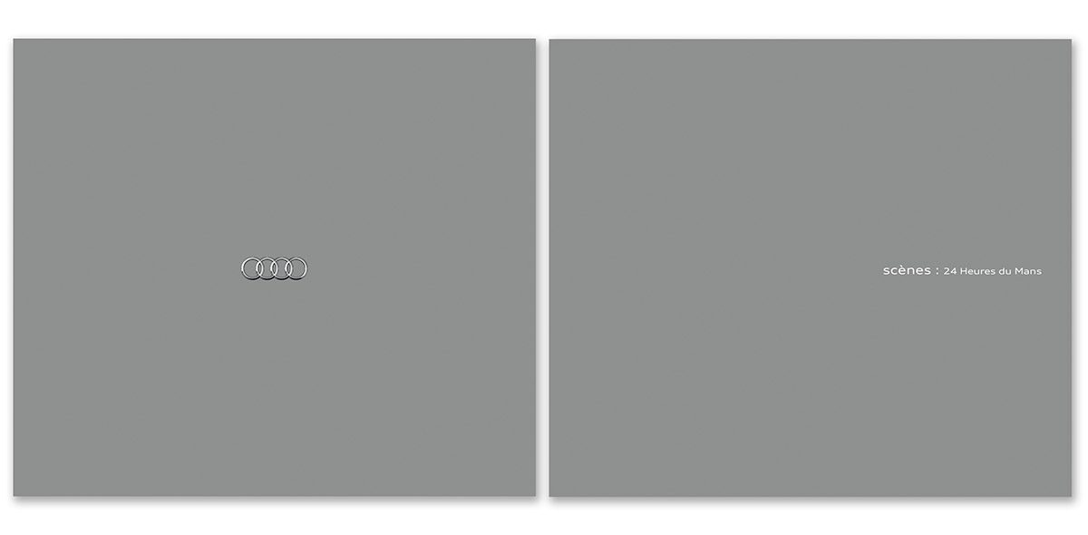 Audi Calendar Book アウディ カレンダー ブック 表紙 裏表紙