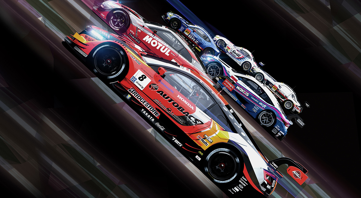 SUPER GT Main Visual 2016年第1戦岡山 メインビジュアル
