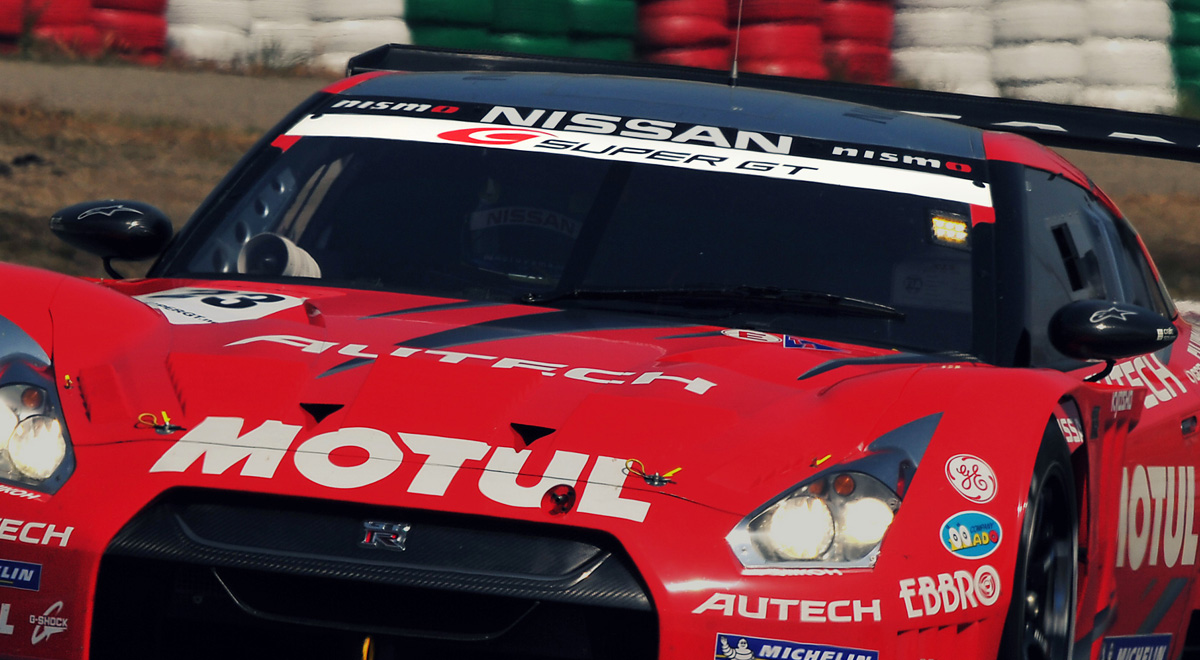 SUPER GT Visual Identity オフィシャルロゴマークのフロントウィンドウステッカー